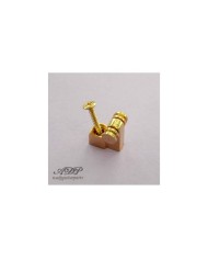 Saitenniederhalter Gold "Roller String Tree"