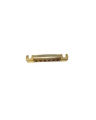 Faber Vintage Stoptail Gold AGED Alu tailpiece for Tune-O-Matic