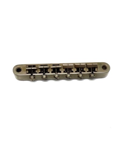 Faber ABRH Brücke, Nickel AGED Messingreiter, Gibson-Stil (ABR-1)
