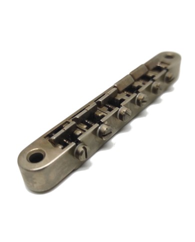 Faber ABRH Brücke, Nickel AGED Messingreiter, Gibson-Stil (ABR-1)
