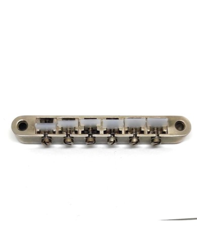 Faber ABRH Brücke, Nickel AGED, Nylonreiter, Gibson-Stil (ABR-1)