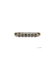 Faber Nickel aged Nylon saddles Bridge ABRH, Gibson style (ABR-1)