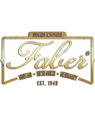 Faber Nickel AGED Bridge + Tailpiece set, ABR-1,Nylon saddles