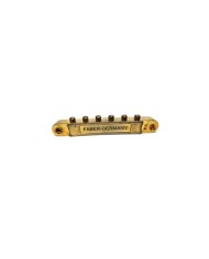 Faber Gold aged Nylon saddles Bridge ABRH, Gibson style (ABR-1)