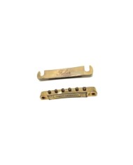 Faber Gold AGED Bridge + Tailpiece set, ABR-1,Nylon saddles