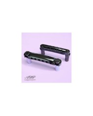 Saitenhalter + Steg Gotoh GE101Z Stoptail + GE103B Style Tune-O-matic metrisch Cosmo Black