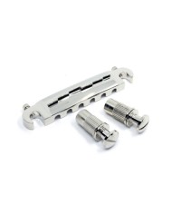 Wraparound Bridge Les Paul Junior Style plain G Metric Nickel