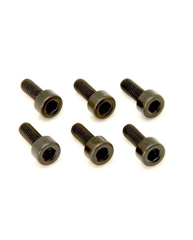 6 schwarze Saitenreiter-Höhenschrauben für Floyd Rose Vibrato