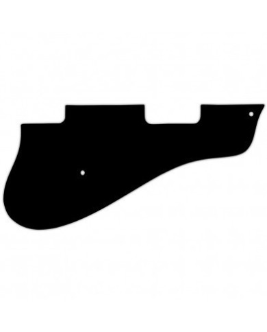 Schwarzes dünnes 1-lagiges Pickguard, .060" für Epiphone Casino 61-70's P90