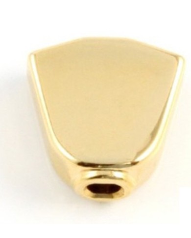 6 Tulpen-Metallknöpfe Gold für Grover-Mechaniken 3+3