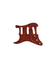 Linkshänder-Schlagbrett SSS Stratocaster Tortoise shell, 2-lagig, 11 Löcher