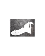 Pickguard fin Blanc 1 ply pour Telecaster Thinline USA Vintage Or USA Reissue