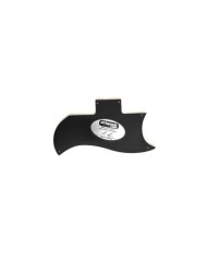 Black 3ply Lefty Half Face Pickguard for Gibson SG SG 1971-2018 or 1961 Reissue