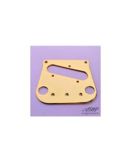 Tele Bigsby B5/50 Conversion Bridge-Pickup-Platte Gold für Telecaster WD BIGSPLGM