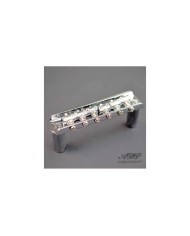 Telecaster-Umrüststeg mit 6 Saitenreitern für Bigsby B5/50, Chrom