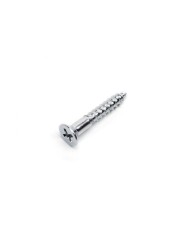 4 GOTOH Tele Bass Saitenhalter-Schrauben, Chrom, 3,8x25mm