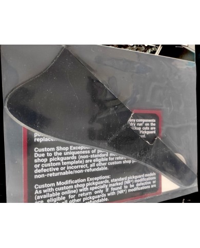 Pickguard im Stil einer Gibson ES-125 T 1 P90 Dog Ear 56-69' WD EST-7601 Schwarz