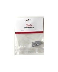 2 Fender Telecaster/Precision Bass chrome buttons
