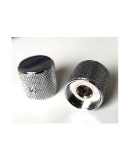 2 Boutons Fender Telecaster/Precision Bass chrome