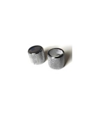 2 Boutons Fender Telecaster/Precision Bass chrome