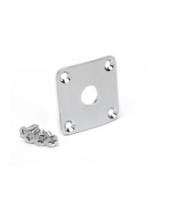 Input Hosco Jack Plate style LP Gibson Epiphone Chrome