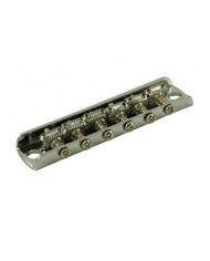 Telecaster-Umrüststeg mit 6 Saitenreitern für Bigsby B5/50, Chrom