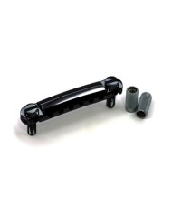 TonePros T1ZS-B Verriegelbarer Gibson StopTail Style Saitenhalter, US-Gewinde 5/16"-24, Schwarz