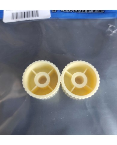 2 Harmony Cupcake Cream Knöpfe, Ton + Lautstärke, 1" x 5/8"