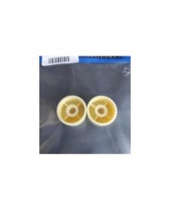 2 Harmony Cupcake cream Knobs Tone + Vol 1"x 5/8"