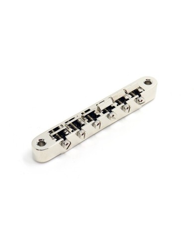 Faber ABRH Steg, Nickel, Messingreiter, Gibson-Stil (ABR-1)