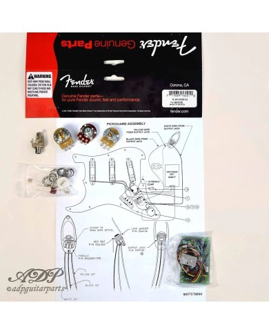 Fender Mid Boost Kit 25DB Eric Clapton TBX Control Pot Verdrahtungsplan 0057577000