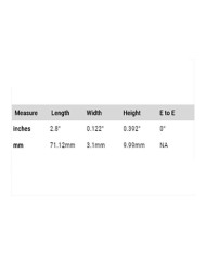 Graph Tech Slotted nut PQ-9200-C0 Tusq TAYLOR Bridge saddle