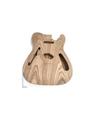 Swamp Ash Telecaster Thinline Body, 2-piece -Unfinished