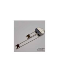 Cordier Frequensator Split Tailpiece Archtop Hollowbody Vintage 40 Nickel