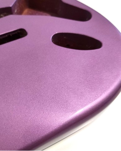 Alder 3 pieces Body SSS Stratocaster style, metalic Purple Varnish