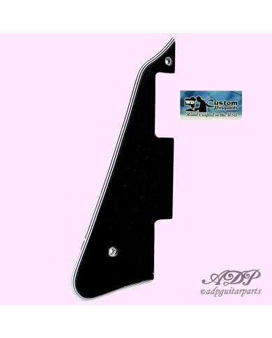 Linkshänder-Schlagbrett für Gibson LP Schwarz 5-lagig Humbucker
