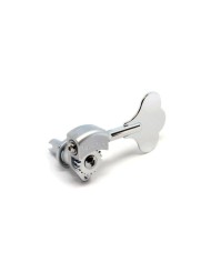 4 Hipshot Chrome Licensed Ultralight Bass Tuners 14mm 3/8" Clover