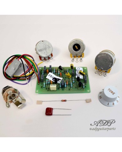 Fender Mid Boost Kit 25DB Eric Clapton TBX Control Pot Verdrahtungsplan 0057577000