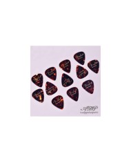 12 Mediators Fender Celluloid 351 Classic Shell Tortoise Medium Guitar Picks