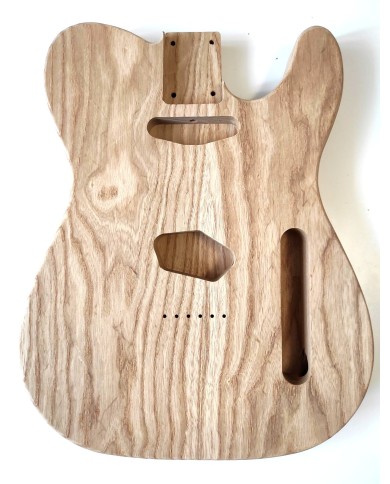 Telecaster-Korpus aus 3-teiliger Esche, unlackiert