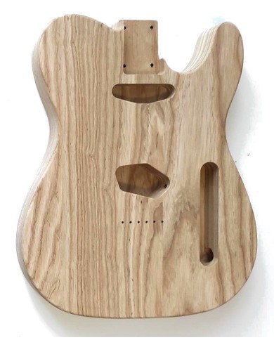 Telecaster-Korpus aus 3-teiliger Esche, unlackiert