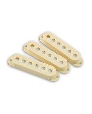 Set mit 3 Fender Tonabnehmerkappen, Aged White "Road worn", für Stratocaster 099-7207-000