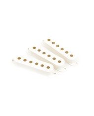 Set mit 3 Fender Stratocaster Pickup-Kappen Nylon Parchment 005-6251-049