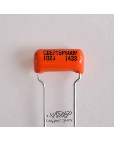 Sprague Orange Drop Tone Kondensator 1nF .001uF 600V SPR.001