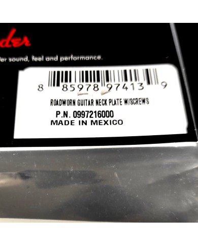 Original Fender "Road Worn" Halsplatte 099-7216-000