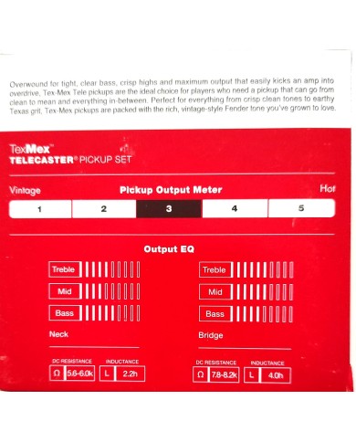 Fender TEX MEX Pickup-Set für Telecaster 099-2263-000