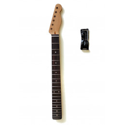 SHIZHI Manche de guitare électrique 22 frettes corps en érable touche palissandre pour guitare Stratocaster Pièces et accessoires de rechange 