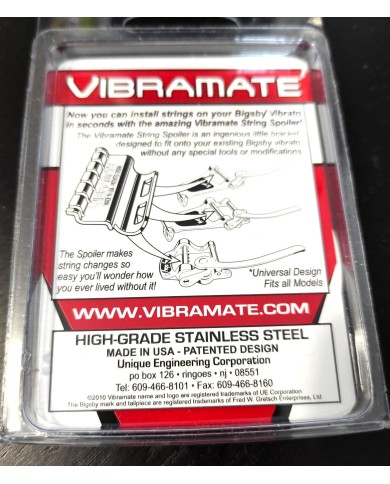 Vibramate String Spoiler GOLD, Saitenmontagehilfe für alle Bigsby