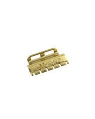 Vibramate String Spoiler GOLD, Saitenmontagehilfe für alle Bigsby