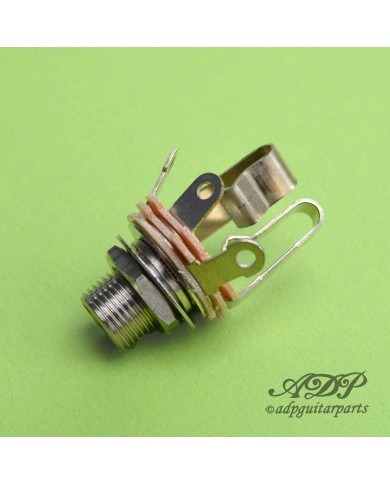 Stereo-Klinkenbuchse Switchcraft 12B Xtra Long, hergestellt in den USA, Tele Strat LP SG E003SL